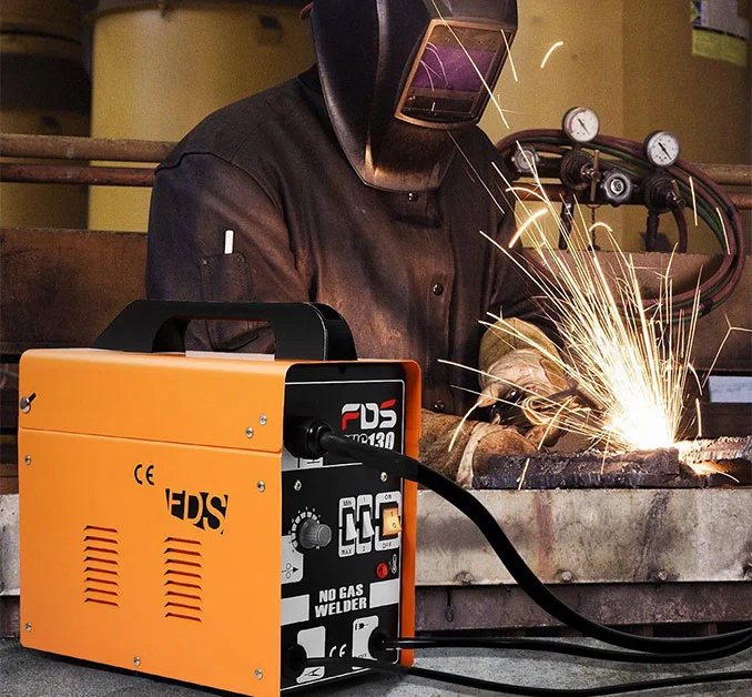 Semi automatic welding